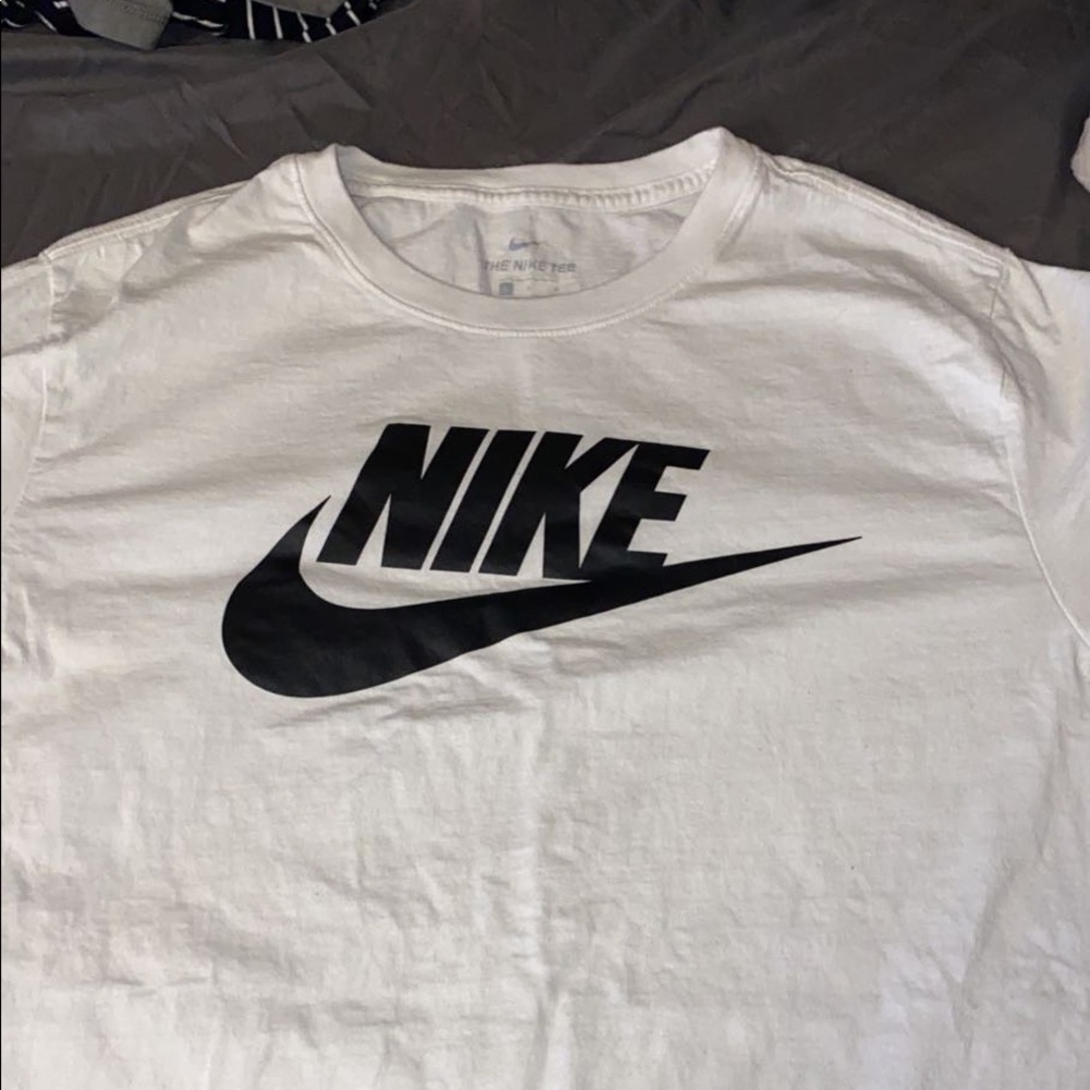 White Nike Tee